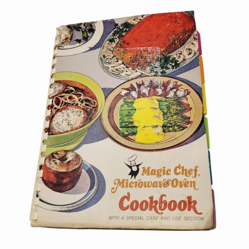 Vintage Magic Chef Microwave Oven Cookbook 603-0011 Retro 70s 80s